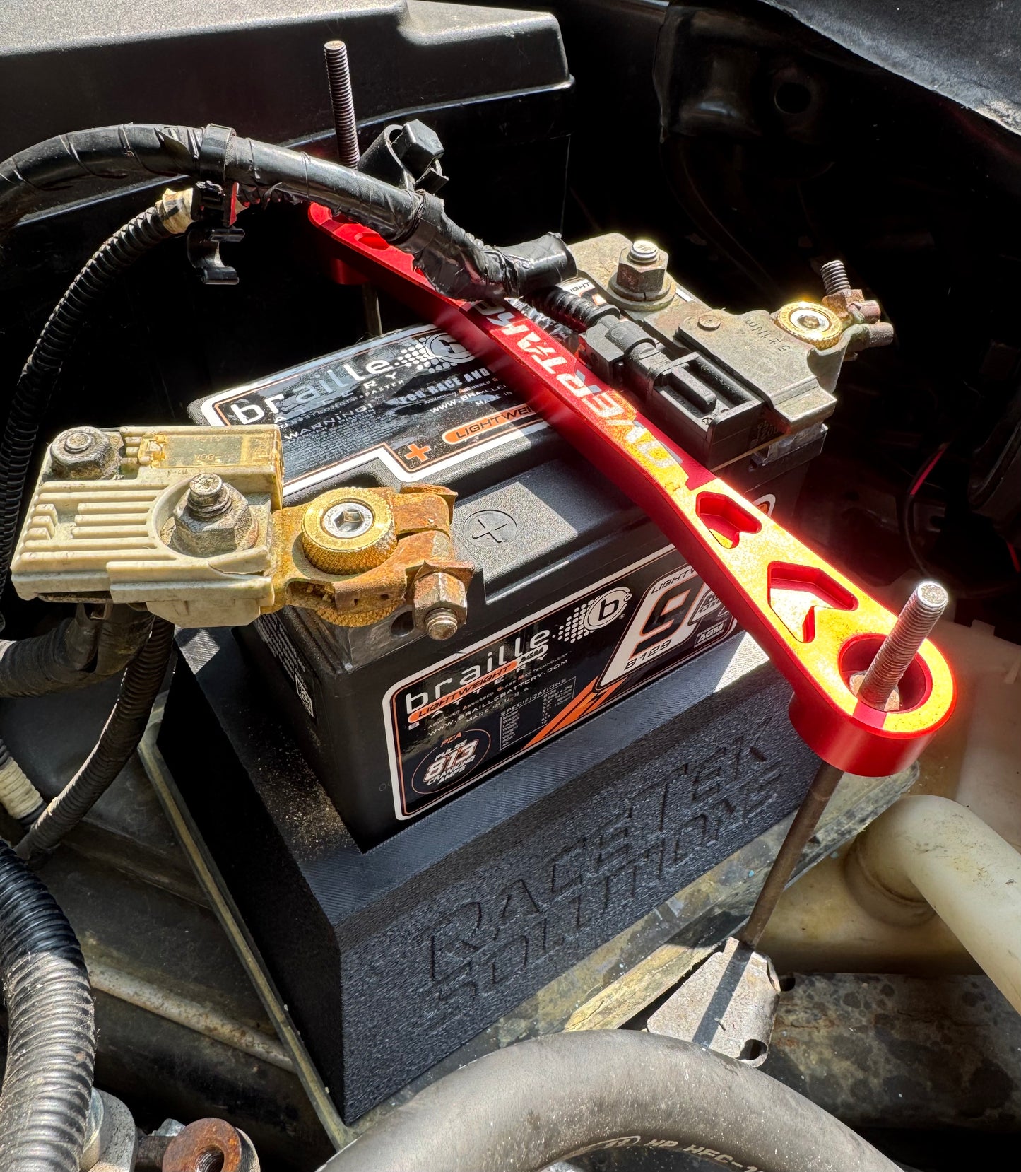 Group 35 Battery Box for Braille 9 lb AGM